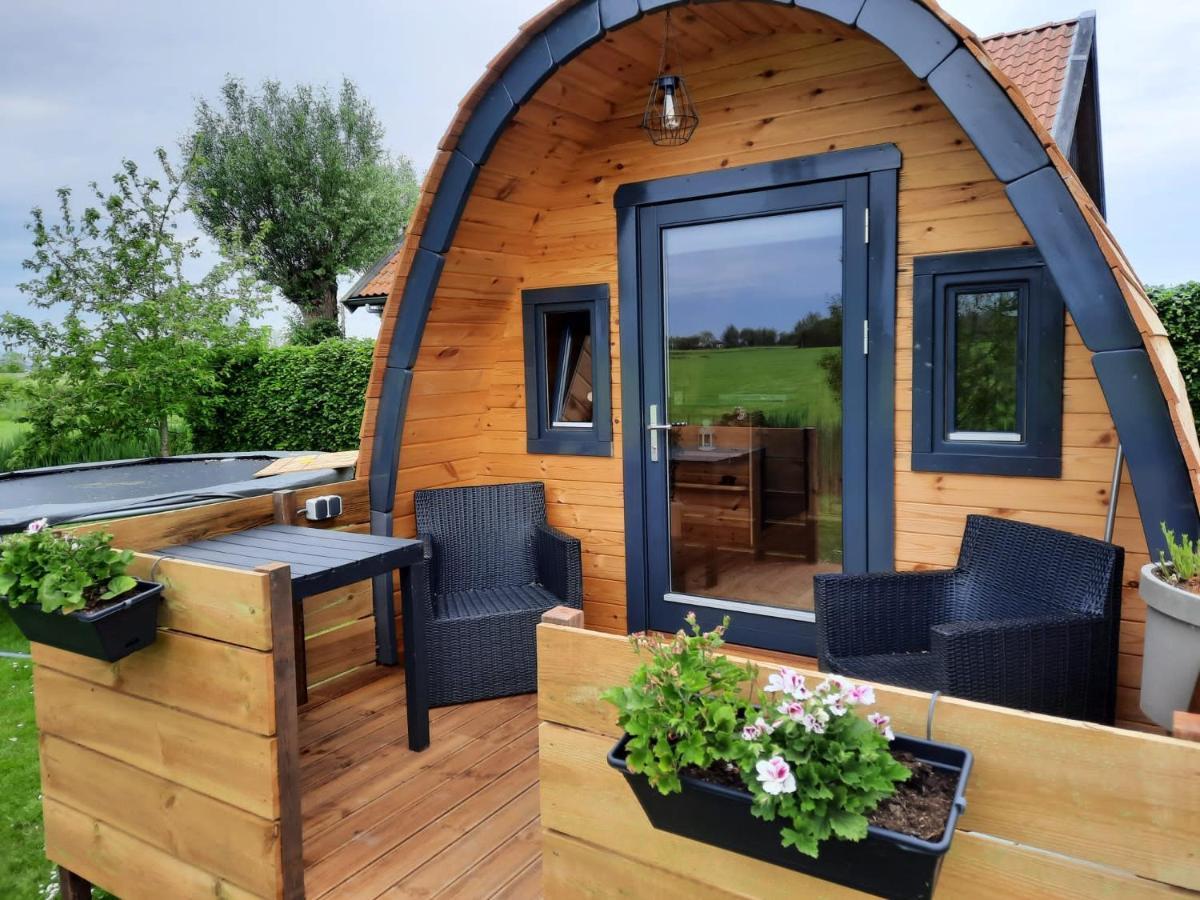 Vakantiehuisjes Marsherne Poppingawier 외부 사진