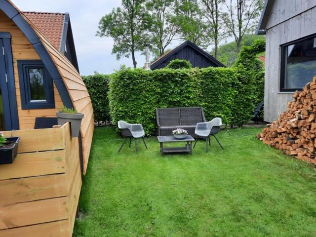 Vakantiehuisjes Marsherne Poppingawier 외부 사진